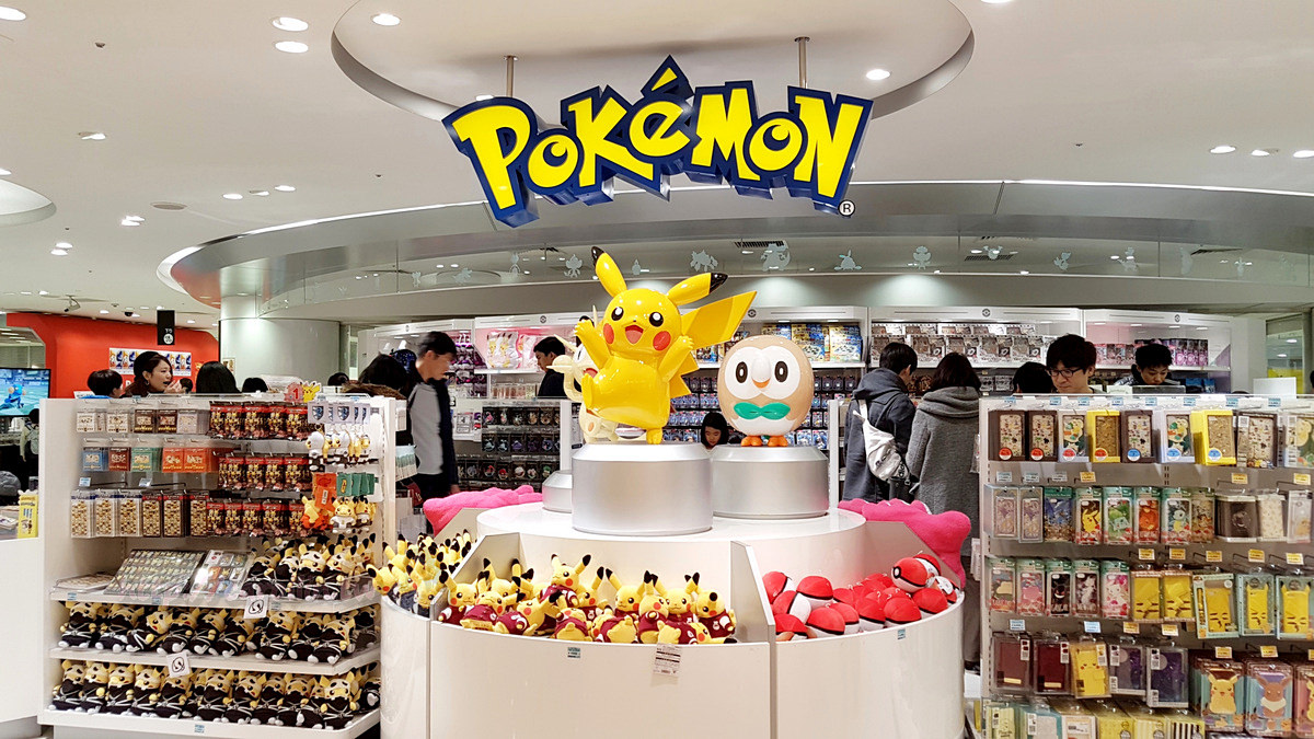 大阪旅遊購物景點 梅田車站 Pokemon Center 神奇寶貝專賣店梅田駅大丸百貨收服寶可夢 卡琳 摸魚兒趣