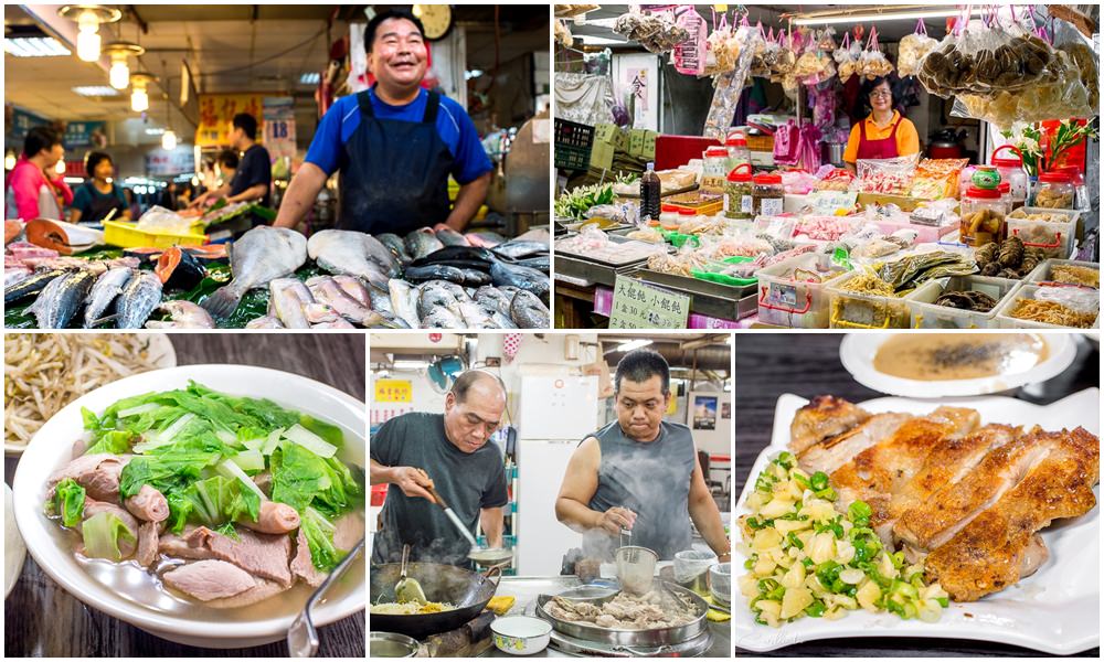 基隆 美食景點 | 成功市場 – 新鮮水果蔬菜 肉類海鮮食材  美食廣場