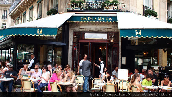 【美食】法國自由行。巴黎左岸《雙叟咖啡館 Les Deux Magots》景點化了的百年老店